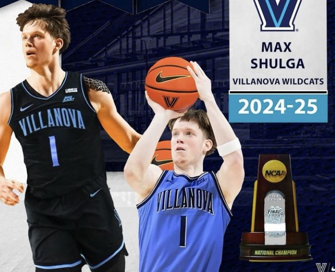 Max Shulga committed to Villanova on Friday after transferring from VCU. (Photo/illustration: Shulga IG)
