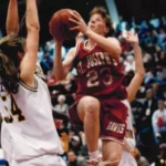 Amy Facer scored 1,138 points at Saint Joseph's from 1994–97. She is one of six inductees into the Big 5 Hall of Fame this year. (Photo: Saint Joseph's Athletics)